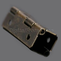 12Pcs Vintage Brass Hinges for Jewelry Chests Wine Wood Music Box Cabinet Door