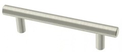 38x Commercial T-Bar Cabinet Drawer/Door Pull Silver Satin Nickel 96mm PROCO7-SN