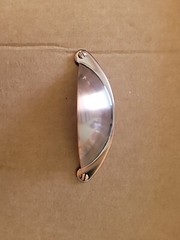 2.5 In CC Polished Antique Copper Cup pulls For Cabinets And Drawers