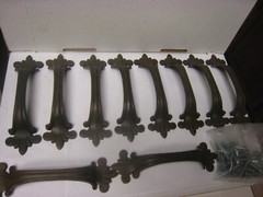 10 Siro Designs 43626 NUEVO Classico Pulls Handles 148mm 3-3/4″ C-C ORBrz Zinc