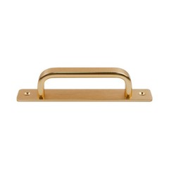 5.04 Inch Barn Door Handle Sliding Kitchen Cabinet Drawer Gold Pull 2 PCS