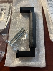 LOT OF 6 Amerock BP37623MB Balata 3-3/4″ Center to Center Knurled Handle *READ*