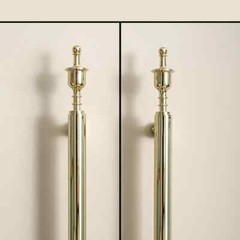 Cabinet Pull Knob Solid Brass Shiny Gold Pull Wardrobe Pulls Dresser Knobs