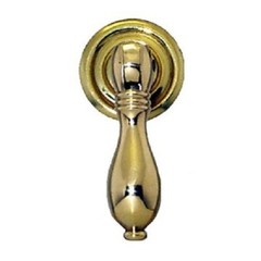 B & M Hardware 1256 Cabinet Drawer Furniture Pendant Drop Pull 2″ Polished Brass
