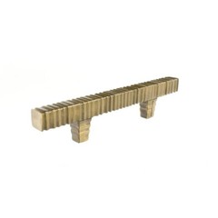 Du Verre – DVFC308-AB – Forged 3 Collection Pull, Antique Brass