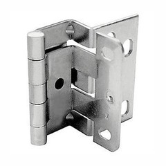 NEW 2 Pairs Of Stanley 35-1490 / 1592-4 Satin Chrome Cabinet Hinges w / Screws