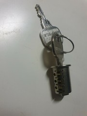 Hafele Barrel And Key Nickel Plated 210.40.601 (20 pieces)
