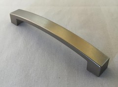 Distressed Nickel Finish Cabinet Drawer Door Pull Handle 5″ Qty 10