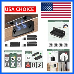 Ultra Thin Cabinet Door Magnets Catch,Magnetic Door Catch,Cabinet Latch Magne…