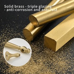 -5 Pack Solid Brass Kitchen Cabinet Pulls, 5 Inch Hole Distance Brushed Matt …