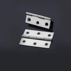40Pcs 1.7inch Folding Butt Hinges Mini Stainless Steel Hinge for Cabinet Cupboar