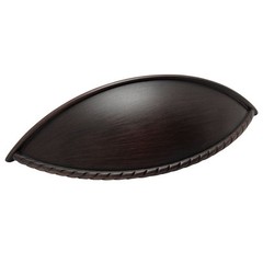 Cosmas Oil Rubbed Bronze Rope Cup Cabinet Handles Pull 9237ORB