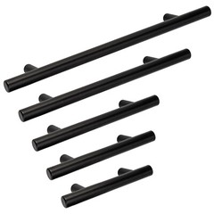 1-30Pack Modern Cabinet Handles T Bar Pulls Kitchen Drawer Knobs Stainless Steel