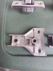 2 Pairs GRASS Cabinet Hinges 1006-30 Self Closing w/Base Plate 054 Austria Made.