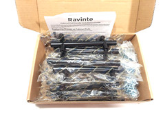 Ravinte Kitchen Cabinet Pulls Handles (13) 6″ long 3 3/4 Center Matte Black