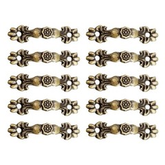 for Brand New Handles Cabinets Wardrobes Wooden Boxes Zinc Alloy 20 X Screws