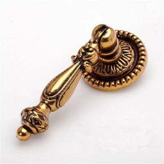 Dresser Pull Drawer Knob Pull Antique Gold Brass Cabinet Handle Knob Door Handle