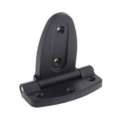 Electrical Distribution Box Hinges Black Nylon 131 mm x 108 mm Fixed Pin Design