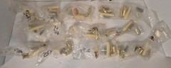 (13) Allison Brass and Plastic Drawer Door Pull Handle 3″ cc 3 piece Value