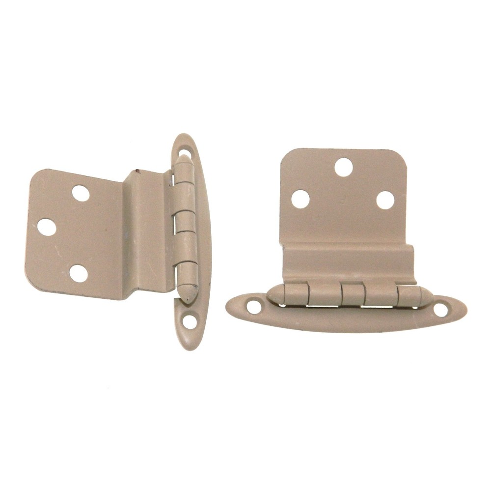 Pair of Amerock Prime Coat 3/8″ Inset Hinges Non Self-Closing BP7636-P
