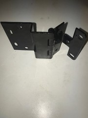 RPC 376-1D 13/16″ Door Overlay Hinge Satin Black Finish For 3/4″ Doors