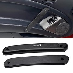 2Pcs Aluminum Car Interior Door Pull Handle for Mitsubishi Eclipse Spyder 2006-2