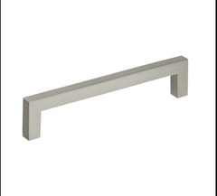 Miseno Studio 5-1/16 Inch Center Handle-Style Cabinet Pull Brushed Satin Nickel
