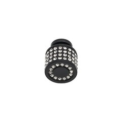 Lot of 10 Black Cabinet Knobs Drawer Kitchen Dresser Furniture Door Handle Pulls