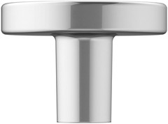 Amerock BP36904 Versa 1-3/8 Inch Mushroom Cabinet Knob – Black