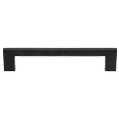 Vail 6 In. (152 Mm) Center-To-Center Modern Matte Black Bar Drawer Pull