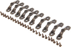 10Pcs Antique Brass Decorative Pulls Handles for Mini Jewelry Box Drawer Cabinet