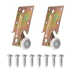 for PrimeLine R 7132 Steel Bracket Drawer Track Roller with Plastic Roller 2 …