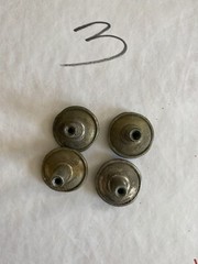 LOT OF 12 Anne at Home 1-1/8″ (29mm) Button Cabinet Knob (Rust)
