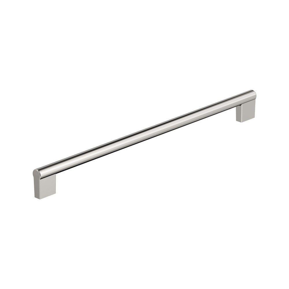 Versa 12-5/8 inch (320mm) Center-to-Center Polished Nickel Cabinet Pull, BP55534