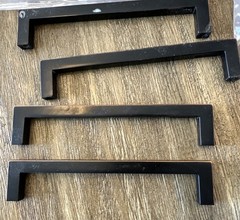8 Koofizo Black Oil Rubbed Bronze Bar Pulls Handles 5.5”
