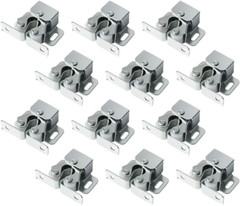 Cabinet Door Latch,Cupboard Closet Doors Catch Closer Double Ball Roller Latches