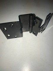 RPC 376-1D 13/16″ Door Overlay Hinge Satin Black Finish For 3/4″ Doors