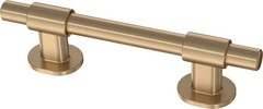 5 Pack Adjustable Cabinet Handles Champagne Bronze Drawer Pulls 35–102mm Hole