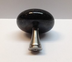 Granite Marble Knob Pull for Furniture Kitchen Cabinets Drawers Doors-700-BG-SS