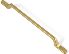 Goo-Ki 6 Pack Brushed Gold Cabinet Handle Drawer Pulls,7.56 Inch(192mm) c-c Soli