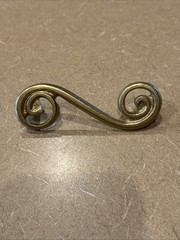 6 Knob Hill Gold Satin Bronze Swirl Cabinet Drawer Pulls P17066V-GM-C New Pull