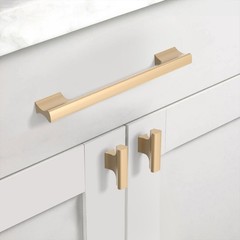 Asidrama 10 Pack 6.3″ Champagne Copper Kitchen Cabinet Handles Pulls