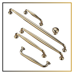 Cabinet Handles Champagne Bronze 320mm Kitchen Drawer Pulls 12.6″ CC Pack of 5