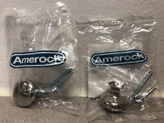 Amerock BP85326 Round Cabinet Knob 1-3/16″ D 1″ Polished Chrome Pack of 2 knobs