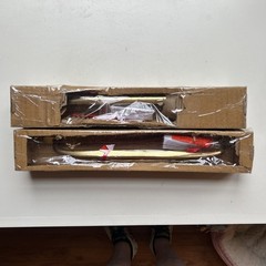 Pottery Barn Sansome 12” Pull Vintage Brass Set Of Two New Open Box