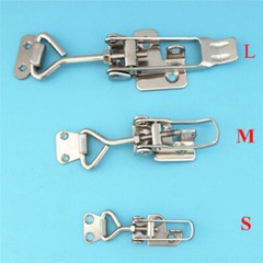 2X Stainless Steel Locker Latch 5″ Anti-Rattle Boat Hatch Fastener-M size