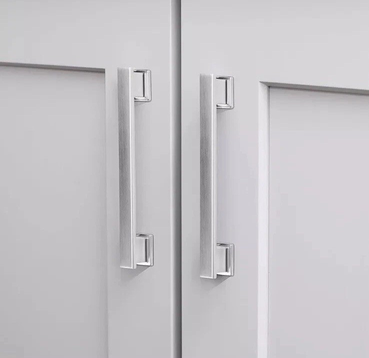 10 Pack Brushed Nickel Cabinet Pulls, 5 Inch(128mm) Kitchen Cabinet Handles
