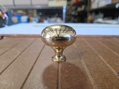 Baldwin 4709.030.BIN 4709 1-3/4″ Diameter Solid Brass Round Knob