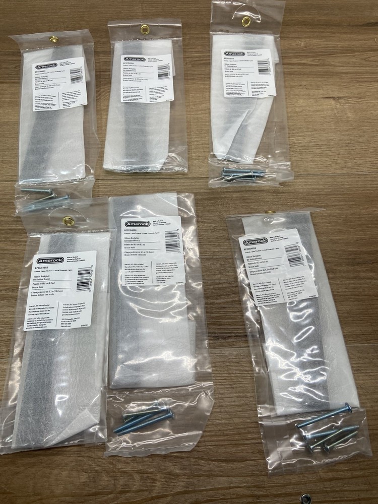 Lot of 6 Amerock BP37764ORB Ladera 7-5/8″ Backplate
