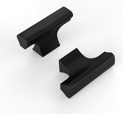 9BUILD 10 Pack 2 Inch Oil Rubbed Bronze Cabinet Knobs for Kitchen and Drawers –
